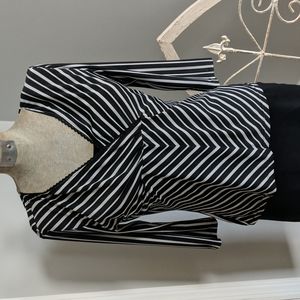 EK Designs Black and White Top